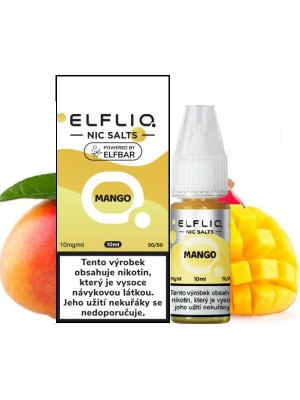 Elf Bar Liquid ELFLIQ Nic SALT Mango 10ml - 10mg