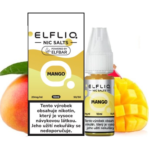 Elf Bar Liquid ELFLIQ Nic SALT Mango 10ml - 20mg