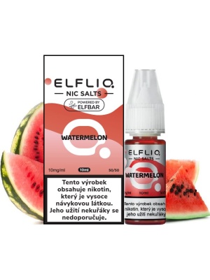 Elf Bar Liquid ELFLIQ Nic SALT Watermelon 10ml - 10mg