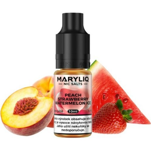 Elf Bar Liquid MARYLIQ Nic SALT Peach Strawberry Watermelon Ice 10ml - 20mg