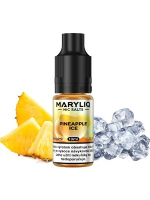 Elf Bar Liquid MARYLIQ Nic SALT Pineapple Ice 10ml - 20mg