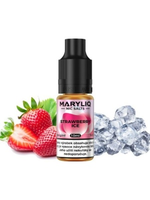 Elf Bar Liquid MARYLIQ Nic SALT Strawberry Ice 10ml - 20mg