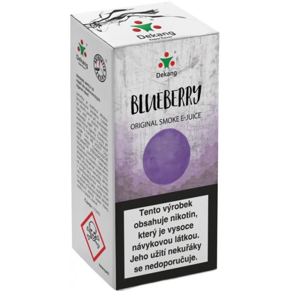 Liquid Dekang Blueberry 10ml - 18mg (Borůvka)