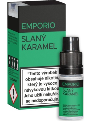 Liquid EMPORIO Slaný Karamel 10ml - 9mg