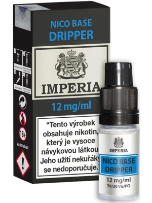 Nikotinová báze IMPERIA Dripper PG30-VG70 10ml-12mg 1Pack