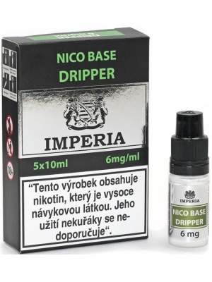 Nikotinová báze IMPERIA Dripper PG30-VG70 5x10ml-6mg