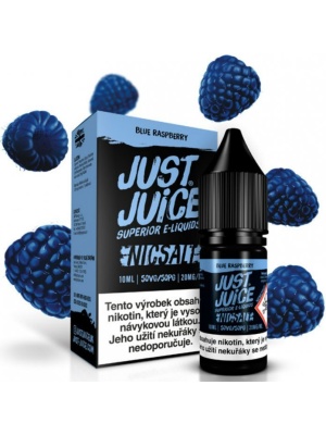 Ostatní Liquid Just Juice SALT Blue Raspberry 10ml - 11mg