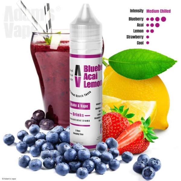 Příchuť Adam´s Vape Shake and Vape 10ml Blueberry Acai Lemonade