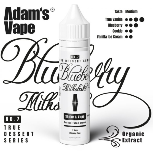 Příchuť Adam´s Vape Shake and Vape 10ml Blueberry Milkshake