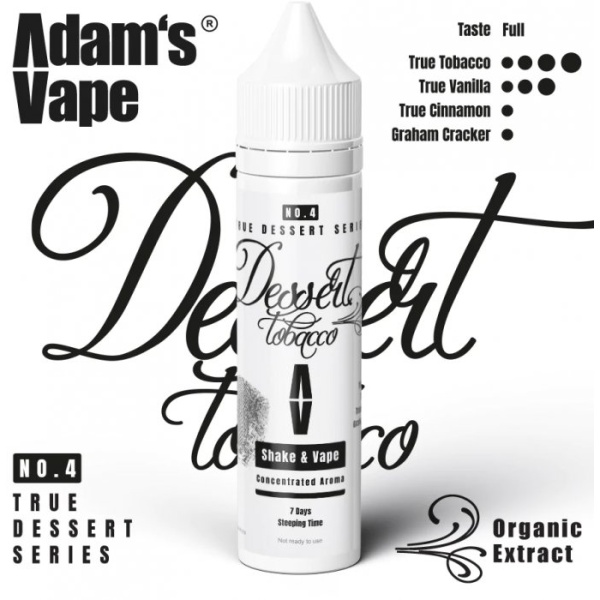 Příchuť Adam´s Vape Shake and Vape 10ml Dessert Tobacco