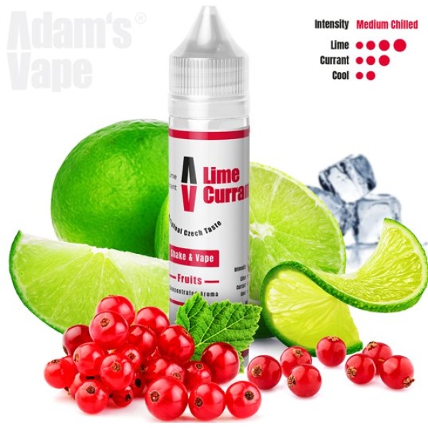 Příchuť Adam´s Vape Shake and Vape 10ml Lime Currant