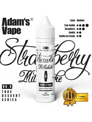 Příchuť Adam´s Vape Shake and Vape 10ml Strawberry Milkshake