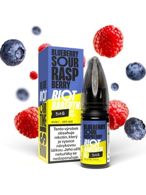 Riot Labs Liquid Riot BAR EDTN Salt Blueberry Sour Raspberry (Borůvka s malinou) 10ml-10mg