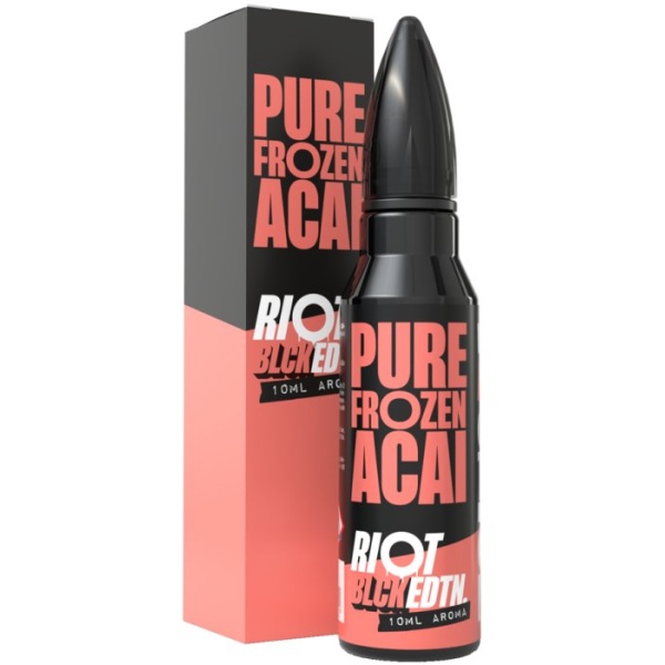 Riot Labs Příchuť Riot Squad BLCK EDTN S&V 10ml Pure Frozen Acai (Ledové bobule acai)