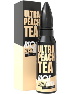 Riot Labs Příchuť Riot Squad BLCK EDTN S&V 10ml Ultra Peach Tea (Ledový broskvový čaj)