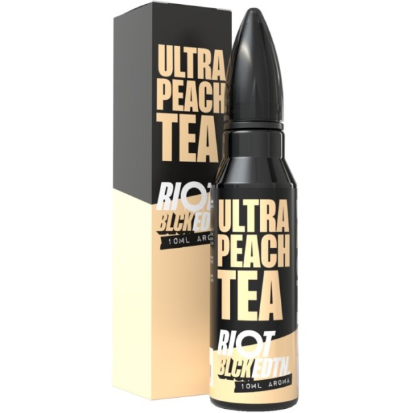 Riot Labs Příchuť Riot Squad BLCK EDTN S&V 10ml Ultra Peach Tea (Ledový broskvový čaj)