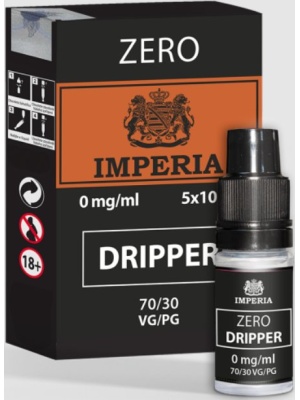 ZERO báze IMPERIA Dripper PG30-VG70 5x10ml-0mg 5Pack