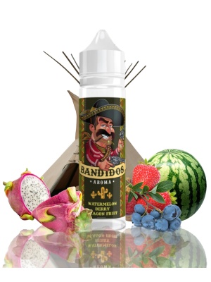 EXPRAN GmbH Příchuť Bandidos - Watermelon Berry Dragon Fruit (Shake & Vape)