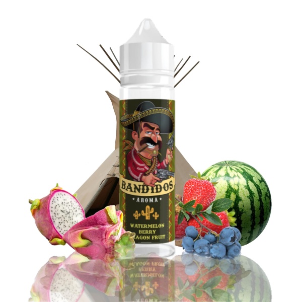 EXPRAN GmbH Příchuť Bandidos - Watermelon Berry Dragon Fruit (Shake & Vape)