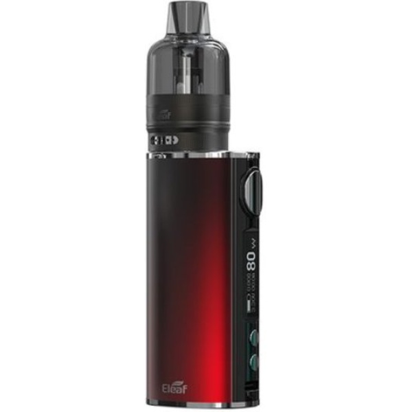 Eleaf iSmoka-Eleaf iStick T80 GTL Pod Tank Grip Full Kit 3000mAh - Gradient Red 1 ks