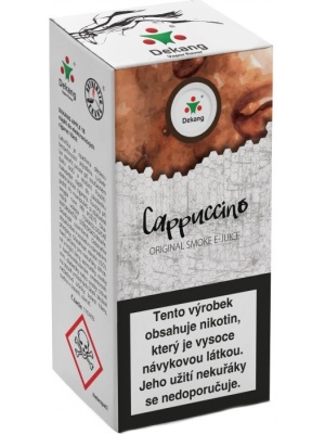 Liquid Dekang Cappuccino 10ml - 6mg (Kapučíno)