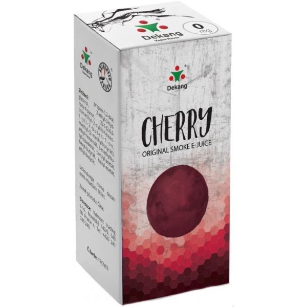 Liquid Dekang Cherry 10ml - 0mg (Třešeň)