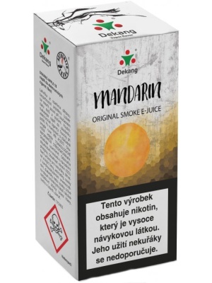 Liquid Dekang Mandarin 10ml - 6mg (Mandarinka)