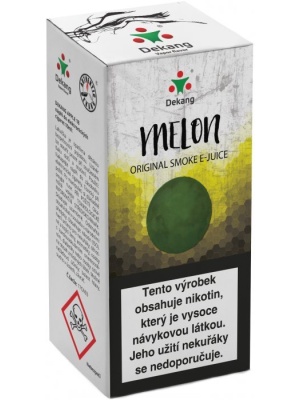 Liquid Dekang Melon 10ml - 11mg (Žlutý meloun)