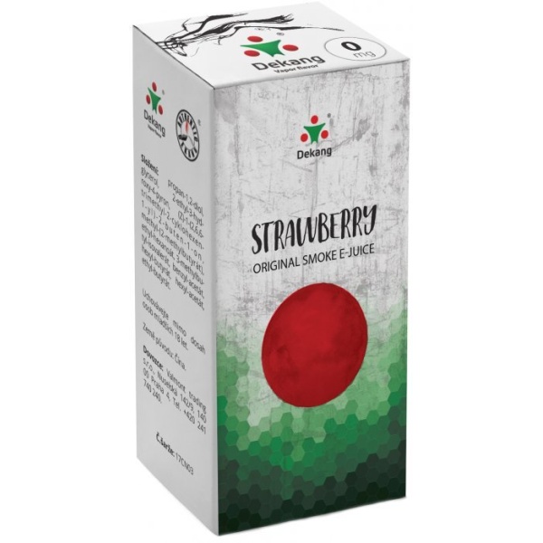 Liquid Dekang Strawberry 10ml - 0mg (Jahoda)