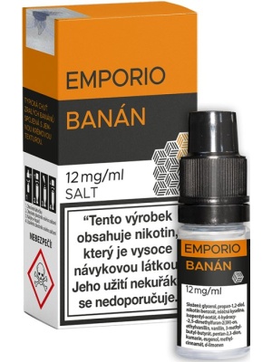 Liquid EMPORIO SALT Banán  10ml - 12mg