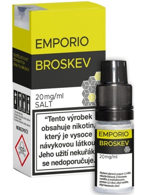 Liquid EMPORIO SALT Broskev 10ml - 20mg