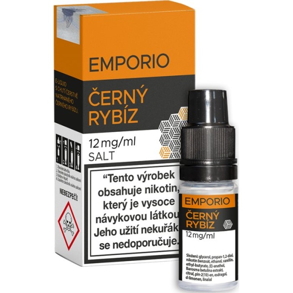 Liquid EMPORIO SALT Černý Rybíz 10ml - 12mg