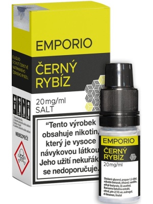 Liquid EMPORIO SALT Černý Rybíz 10ml - 20mg