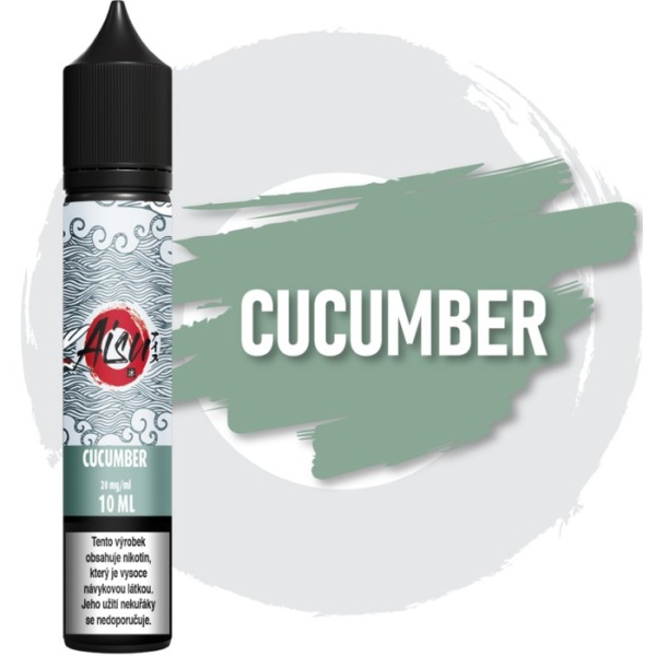 Liquid ZAP! Juice Aisu Nic SALT Ledová okurka (Cucumber Ice) 10ml - 20mg