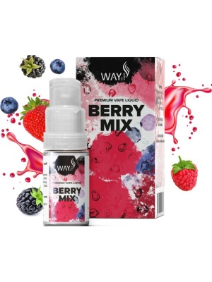 Ostatní Liquid WAY to Vape Berry Mix 10ml-0mg