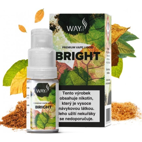 Ostatní Liquid WAY to Vape Bright 10ml-3mg