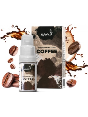 Ostatní Liquid WAY to Vape Coffee 10ml-0mg