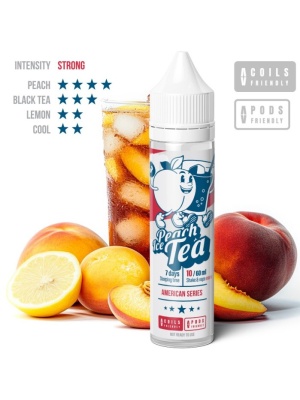 Příchuť Adam´s Vape Shake and Vape 10ml Peach Ice Tea