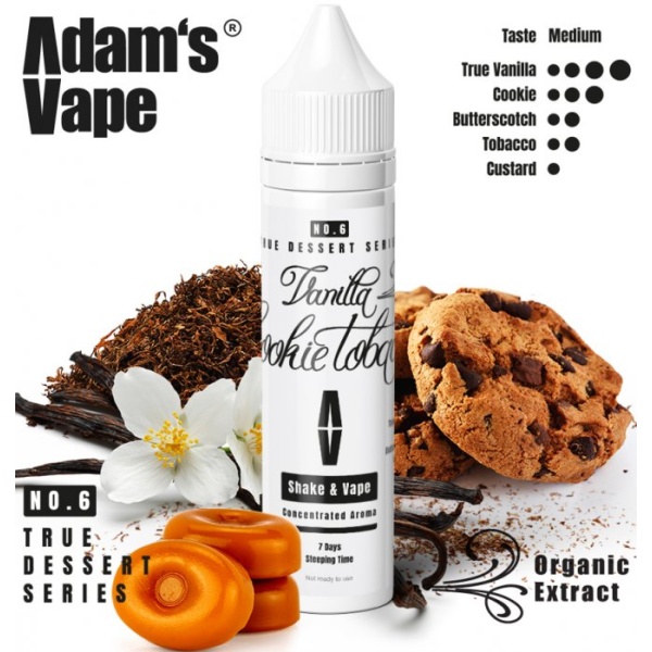 Příchuť Adam´s Vape Shake and Vape 10ml Vanilla Cookie Tobacco