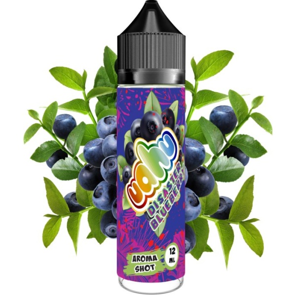 Příchuť UAHU Shake and Vape 12ml Disaster Blueberry