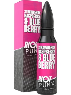 Riot Labs Příchuť Riot Squad PUNX S&V 10ml Strawberry Raspberry & Blueberry (Jahoda