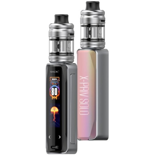Smoktech X-PRIV Solo 80W Grip Full Kit Pink