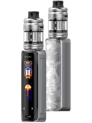 Smoktech X-PRIV Solo 80W Grip Full Kit White Shell