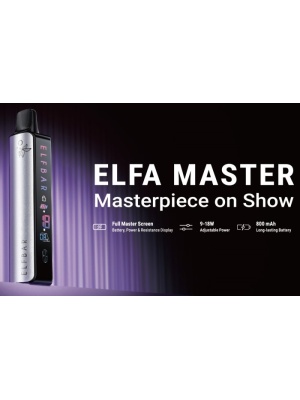 Elf Bar ELFA Master Pod elektronická cigareta 850mAh Lunar Silver