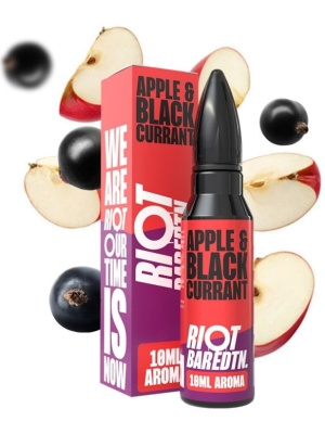 Ostatní Příchuť Riot BAR EDTN S&V 10ml Apple & Blackcurrant (Jablko & černý rybíz)