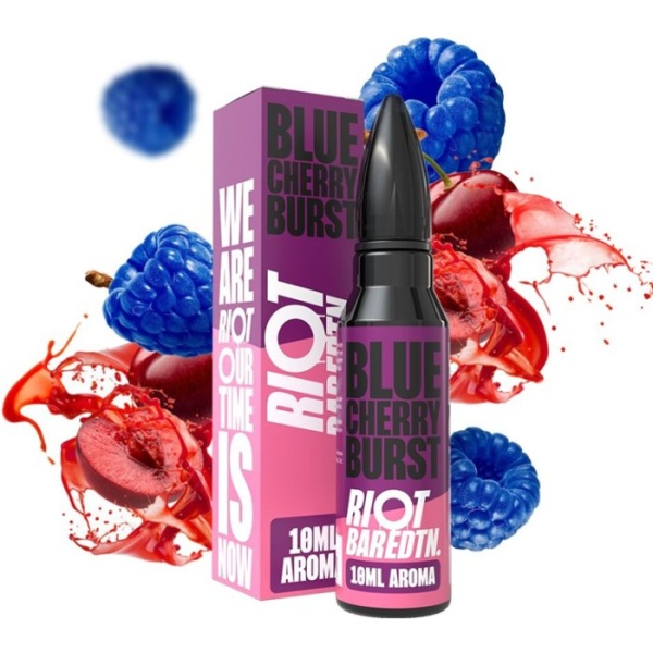Ostatní Příchuť Riot BAR EDTN S&V 10ml Blue Cherry Burst (Modrá ledová tříšť s třešní)