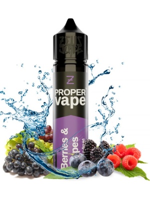 Příchuť Zeus Juice Proper Vape S&V 10ml Berries & Grapes