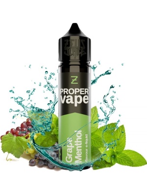 Příchuť Zeus Juice Proper Vape S&V 10ml Grape Menthol