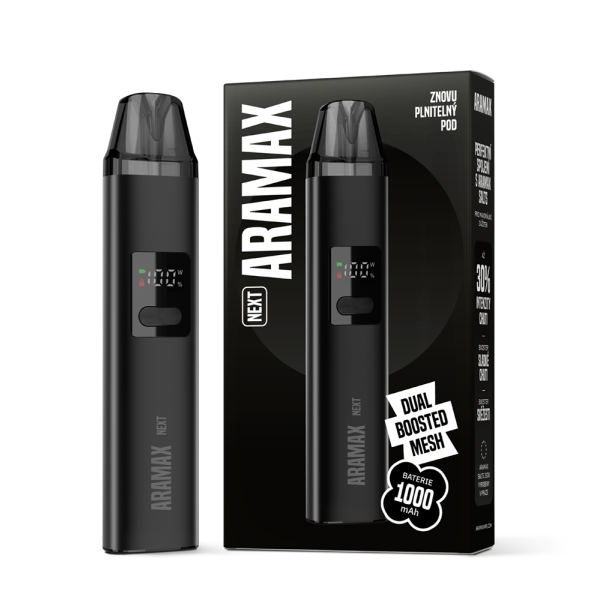 Aramax NEXT elektronická cigareta 1000mAh Black