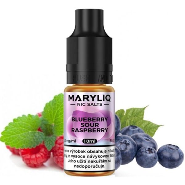 Elf Bar Liquid MARYLIQ Nic SALT Blueberry Sour Raspberry  10ml - 20mg